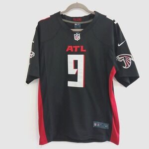 NFL Atlanta Falcons Jersey MEDIUM Desmond Ridder Nike‎ On Field Player Black Red